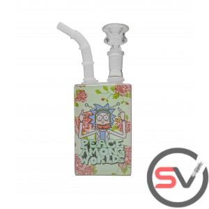 JUICE BOX GLASS WATER PIPE 7inch